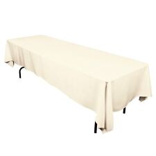 60 X 126 In Rectangular Tablecloth For Wedding Restaurant Banquet Party