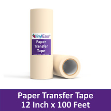 Paper 12 In 100ft Medium Tack Layflat Application Vinyl Transfer Tape Us Seller