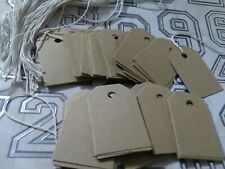 500 Unstrung Rustic Brown Card Stock Price Tags Craft Tags Comes With String