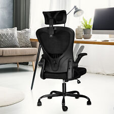 High Back Executive Mesh Office Chair Swivel Computer Desk Task Chair Headrest