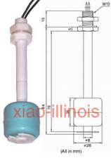 2 Pcs Plastic Float Switch Liquid Water Level Sensor Fish Tank 100mm Pool L X2