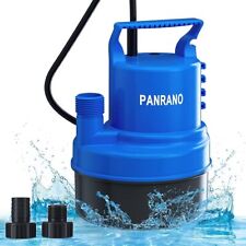 12-hp Small Water Pump 2200gph Submersible Sump Pump For Garden Pond Pool Blue