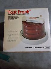 New Vintage Hamilton Beach Mod. 489 Fast Frank Electric Hot Dog Cooker New Box