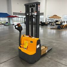 Apollolift Used Full Electric Stacker 3300lb W 118 High Lift Stacker Eu Pallet