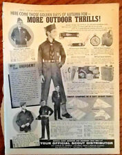 Boy Scout Equipment 50s Mail-order Offer Ad 1959 Original Vintage Advertisement