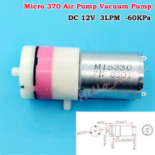 Dc 12v Small 370 Vacuum Pump Air Pressure Pump Self-priming Breast Pump -60kpa
