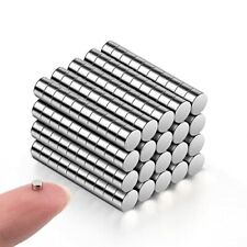 200pcs Small Magnets 3x2 Mm Mini Tiny Round Magnets Micro Magnets For Crafts ...