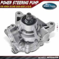 Power Steering Pump For Honda Accord 2003-2005 L4 2.4l Wo Reservoir Wo Pulley