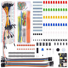 Electronics Component Basic Kit With 830 Tie-points Breadboard Cable Resff