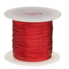 23 Awg Gauge Enameled Copper Magnet Wire 1.0 Lbs 634 Length 0.0236 155c Red