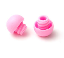Superior Syringe Caps - Pink - 100 Pack - Fits Slip Leur Lock Leur Tips