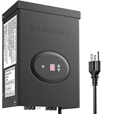 Sunvie Landscape Lighting Tla-300-12wa2-1 Black Low Voltage 300watt Transformer