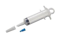 Medline Piston Irrigation Syringe - Sterile Latex Free 60ml Pack Of 2