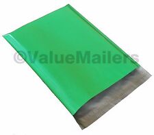 100 14x18.5 Green Poly Mailers Shipping Envelopes Couture Boutique Quality Bags