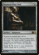 Mtg Haunted Plate Mail  The List M14212