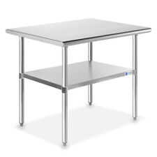 Stainless Steel 36 X 24 Nsf Commercial Kitchen Work Food Prep Table