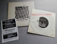 Crocodile Ride - Ride Uk Surfacer Debut 7 Single With Numbered Mailer Insert