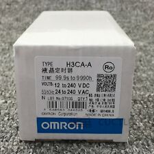 New In Box Omron H3ca-a Timer 24-240v Acvdc Us Stock