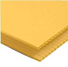 4 Pack 4mm Yellow 24 X 48 Vertical Corrugated Plastic Coroplast Sheets Sign