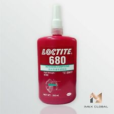 1 X Loctite 680 Retaining Compound High Strength 250ml Free Shipping Tracking