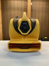 X-power P-130a Mini Air Mover With Built-in Power Outlets - Yellow