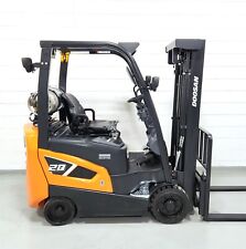 New 2023 Doosan Gc20sc9 4000 Lb Forklift Triple Small Chassis Compact
