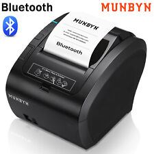 Munbyn 80mm Bluetooth Thermal Receipt Pos Printer High Speed Auto-cutter Printer
