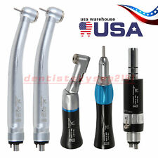 Nsk Style Dental 2x Highlow Speed Handpiece Kit Air Turbine Contra Angle Motor