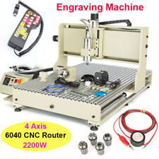 2.2kw Usb 4 Axis Cnc 6090 Engraver 3d Metal Engraving Milling Machinecontroller