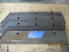 Lot Of 5 Massey Fergason 14 In Right Hand Plow Shares 3 Hole