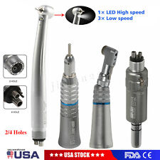 Dental Led High Low Speed Handpiece 24holes Air Turbine Kit Nsk Pana Max Style