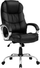 Ergonomic Office Chair High Back Computer Desk Chair Pu Leather Executive Chair
