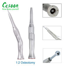 Dental 12 Surgical Osteotomy Low Speed Handpiece 20 Contra Angle For Nskkavo