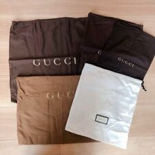 Set Of 5 Gucci Authentic Storage Dust Storage Bag Drawstrings Free Shipping