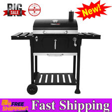 Heavy Duty 24-inch Charcoal Grill Bbq Barbecue Smoker Outdoor Pit Patio Cooker