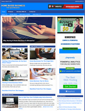 Home Based Business Website Business For Sale - Work From Home Opportunity