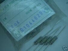100pcs 1k Ohm 2 Watt 2w Resistor Axial Carbon Film E96 Rh