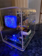 Mini Oscilloscope Clock 6lo1i Crt Cathode Ray Tube Scope Clock Osc4.6 Vector