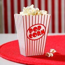 Popcorn Boxes Movie Treat Hollywood Birthday Cinema Party Paper Bags Stripes Lot
