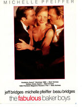 Michelle Pfeiffer Jeff Bridges Ad Magazine Photo Clipping 1 Page M6158