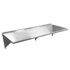 Open Box - Stainless Steel Kitchen Wall Shelf Heavy Duty Shelves - 18 X 72