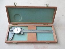 Mint Vintage Helios Germany 6-12 160mm Dial Caliper Metric Inch Fowler