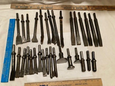Large Lot Of 32 Rivet Set 38 Shank Aircraft Tools Assorted Sizes And Lengths
