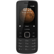 New Nokia 225 4g - Ta-1282 - Black Unlocked Lte Gsm Global Basic Cell Phone