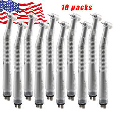 10pcs Nsk Pana Max Style Dental High Speed Handpiece Push Button 4 Hole Y1ba4 Sk
