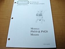 Berkel Models Pm10 Pm20 Mixers Catalog Of Replacement Parts