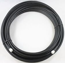 Times Microwave Lmr-400 Coax Cable 150ft Wpl-259 Connectors Made In Usa
