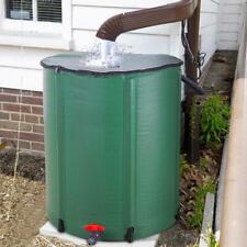 50 Gallon Rain Barrel Folding Portable Water Collection Tank Storage Outdoor