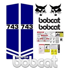 Bobcat 743 Melroe Skid Steer Set Vinyl Decal Sticker 3m