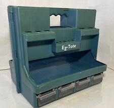Vintage Ez-tote Parts Tool Caddy Storage Organizer Portable Crafts Bin 8 Drawers